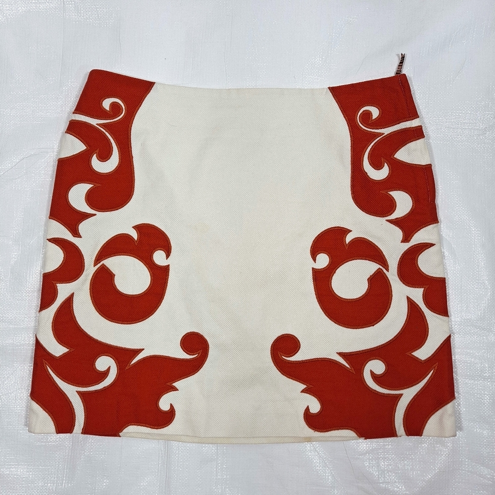 Anthropologie Vanessa Virginia Flame Kiss Skirt